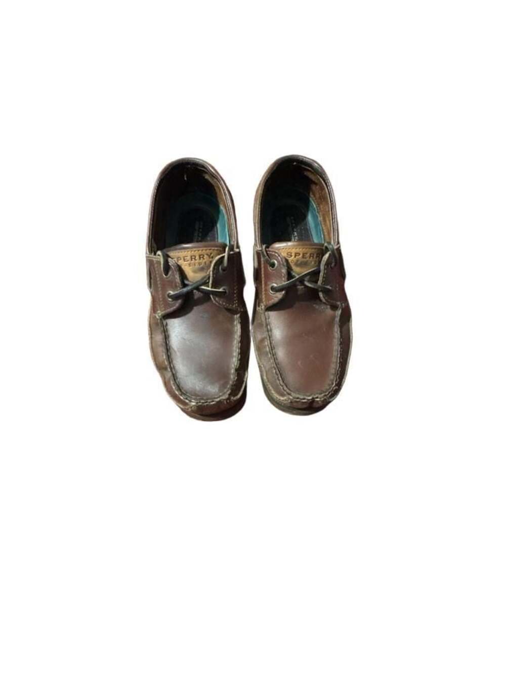 Sperry Mako 2-Eye Canoe Moc Leather Boat Shoes